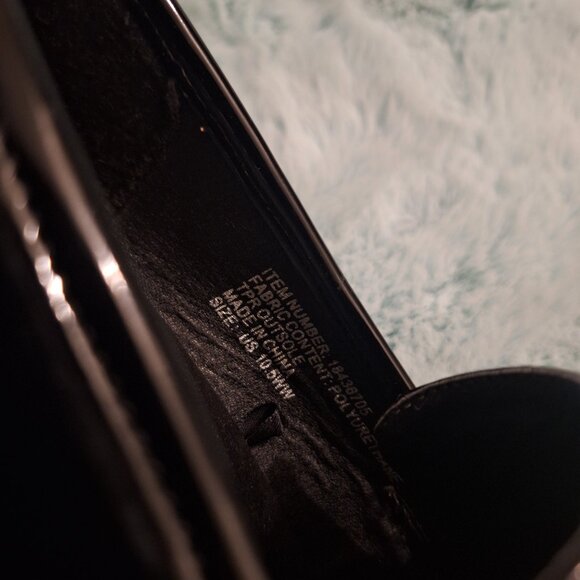 Torrid Women's Shiny Black Platform Loafers - Picture 8 of 9